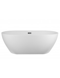 Wanna wolnostojąca Corsan E041 Olvena 170 cm z wykończeniem czarnym 1