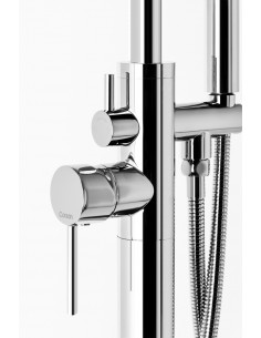 Bateria wannowa wolnostojąca Corsan CMM35CH Lugo chromowana 1 2