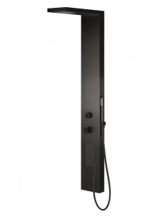Panel prysznicowy Corsan Tugela S029 czarny z hydromasażem 1