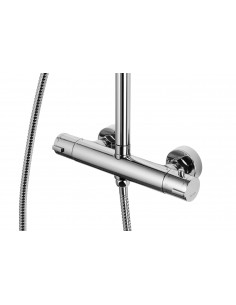 Kolumna prysznicowa Corsan CMN026 Lugo z termostatem chromowana 1 2