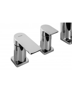 Bateria wannowa otworowa Corsan CMB7142CH Trino chromowana 1 2