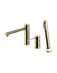 Bateria wannowa otworowa Corsan CMB7542GL Lugo złota 1 2