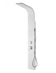 Panel prysznicowy Corsan Alto A017 biały z hydromasażem 1