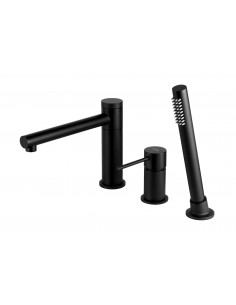 Bateria wannowa otworowa Corsan CMB7542BL Lugo czarna 1 2