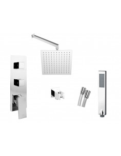 Zestaw prysznicowy podtynkowy Corsan CMZ031 chromowany 1