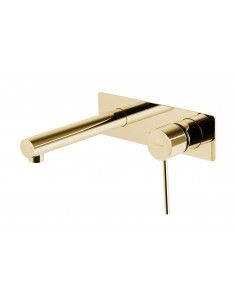 Bateria umywalkowa podtynkowa Corsan CMB7515GL Lugo złota 1 2