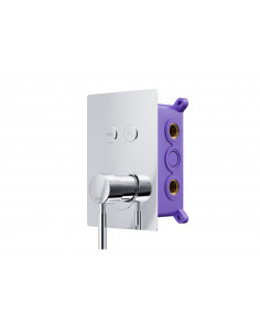 Bateria prysznicowa podtynkowa Corsan BM02CH chromowana 1 2