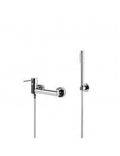 Zestaw prysznicowy Corsan CMZ065CH Lugo chromowany 1