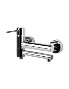 Bateria wannowo prysznicowa ścienna Corsan CMB7541CH Lugo chromowana 1 2