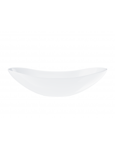 Umywalka nablatowa Corsan 649964 owalna biała 62,5 x 35 x 16,5 cm 1 2