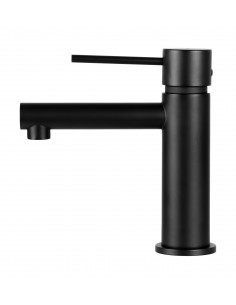 Bateria umywalkowa Corsan CMB7511BL Lugo czarna 16 cm 1