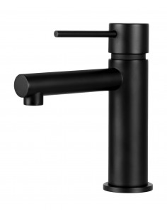 Bateria umywalkowa Corsan CMB7511BL Lugo czarna 16 cm 1 2