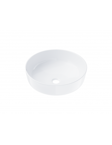 Umywalka nablatowa Corsan 649988 okrągła biała 41,5 x 41,5 x 13,5 cm 3