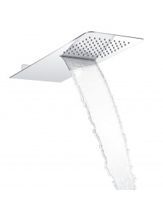 Deszczownica natryskowa Corsan CMD59CH SLIM prostokątna z kaskadą 1 2