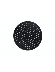 Deszczownica natryskowa Corsan CMDO30BL SLIM stalowa czarna okrągła 30 cm 1