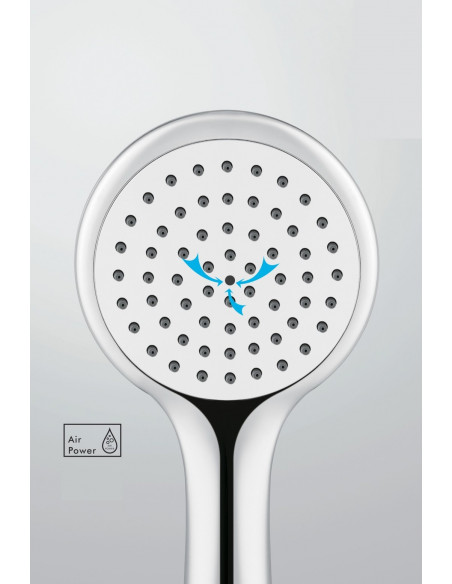 Słuchawka prysznicowa Corsan CMP008WH biała 3