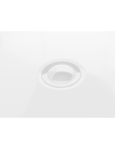 Wanna przyścienna wolnostojąca Corsan E019 Iseo 160 cm z szeroką krawędzią i wykończeniem białym 1 2