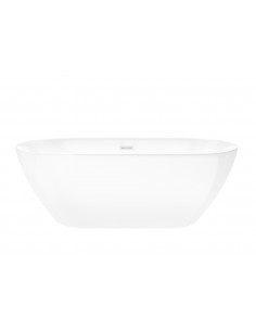 Wanna wolnostojąca Corsan E041 Olvena 160 cm z wykończeniem białym 1