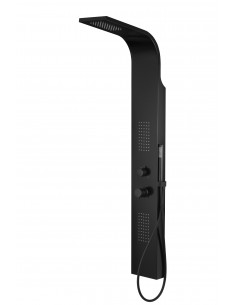 Panel prysznicowy Corsan Festo S046 czarny z hydromasażem 1