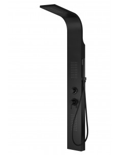 Panel prysznicowy Corsan Alto A017 czarny z hydromasażem 1