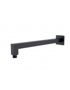 Ramię prysznicowe do deszczownicy ścienne Corsan CMR37BL 37 cm czarne 1 2