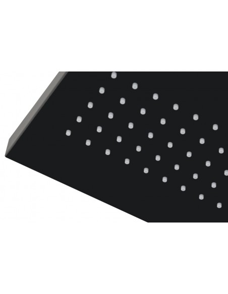 Panel prysznicowy Corsan Alto A017 czarny chrom z hydromasażem 5