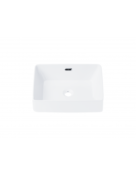 Umywalka nablatowa Corsan 649957 prostokątna biała 40 x 30 x 16 cm 1