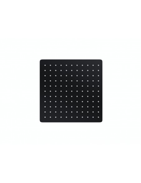 Deszczownica natryskowa Corsan CMD25BL SLIM stalowa czarna kwadratowa 25 cm 5