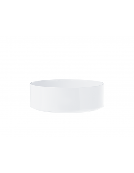 Umywalka nablatowa Corsan 649940 okrągła biała 40,5 x 40,5 x 13 cm 9