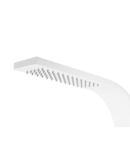 Panel prysznicowy Corsan Tosca A052 biały z hydromasażem 8