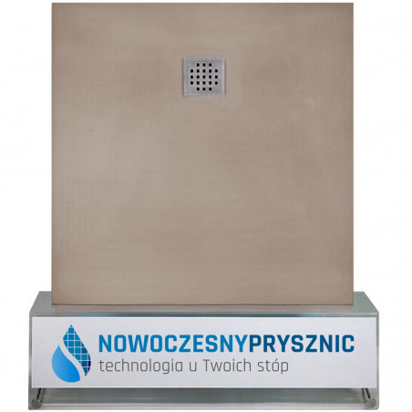 Brodzik podpłytkowy Wiper 1000 x 1000 mm Punktowy Sirocco 4