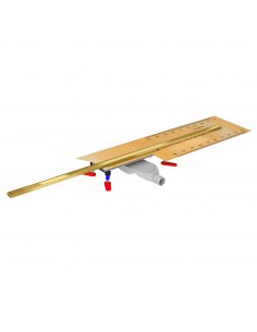 Odpływ liniowy Wiper Intensi 316 UNO Lin złoty 40 - 120 cm do docinania 1
