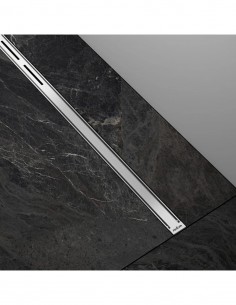 Odpływ liniowy Wiper Intensi 316 UNO Lan srebrny 40 - 120 cm do docinania 1 2