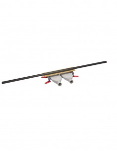 Odpływ liniowy Wiper Intensi 316 DUO Lin grafitowy czarny 40 - 120 cm do docinania 1 2