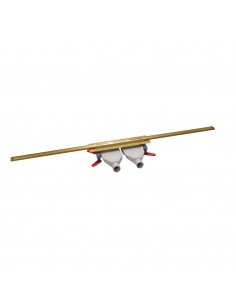 Odpływ liniowy Wiper Intensi 316 DUO Lan złoty 40 - 120 cm do docinania 1 2
