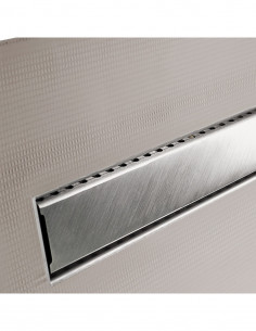 Brodzik podpłytkowy jednospadowy Wiper 900 x 900 mm Liniowy Invisible 1 2