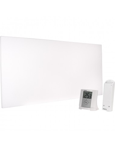 Zestaw panel grzewczy na podczerwień 119 x 59 cm SUNCEIL Premium IR 750W z termostatem 1