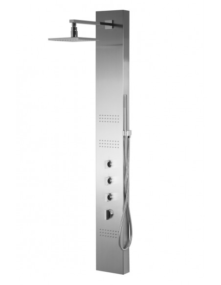 Panel prysznicowy Corsan Neo S060 srebrny 1