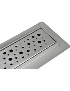 Odpływ liniowy 120 cm Wiper New Premium kratka Mistral zestaw 1 2