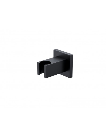 Natryskowy czarny zestaw prysznicowy Corsan ZA25TBLW kwadratowa deszczownica z podtynkową baterią termostatyczną i funkcjonal