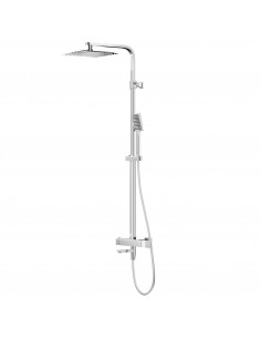 Kolumna prysznicowa Corsan CMN021 Ango z termostatem chromowana 19