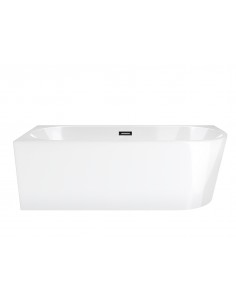 Wanna Narożna Corsan Intero SLIM Lewa 150 Cm Z Wykończeniem Czarnym