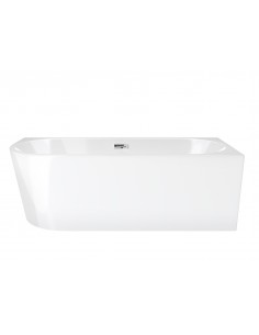 Wanna Narożna Corsan Intero SLIM Prawa 150 Cm Z Wykończeniem Chrom