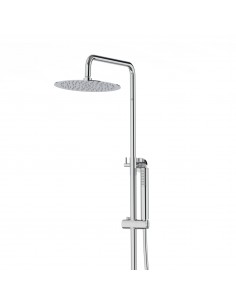 Natryskowa kolumna prysznicowa Corsan Lugo chrom CMN01TCH 2