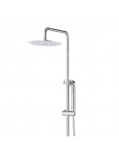 Kolumna prysznicowa Corsan CMN016 Lugo z termostatem i wylewką chromowana 2