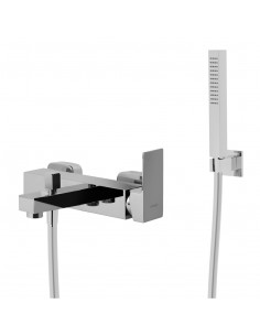 Bateria wannowa Corsan Ango CMB3025CH z zestawem prysznicowym