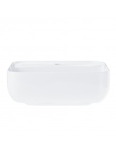 Umywalka nablatowa Corsan 649902 kwadratowa 395x395x145 mm z otworem na baterię 2