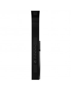 Panel prysznicowy Corsan SAMSARA Mieszacz Czarna stal Deszczownica LED 2