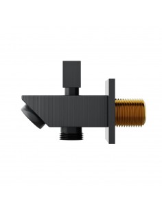 Wylewka wannowo prysznicowa Corsan CMW6 GunMetal z przełącznikiem mechanicznym