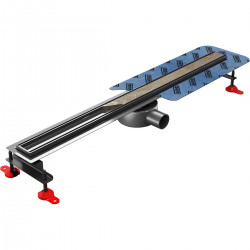 Odpływ liniowy Wiper 1100 mm Elite Slim Pure 1